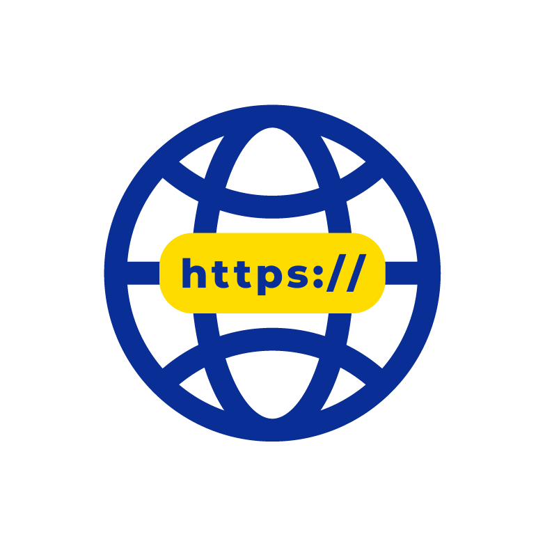 Check for the right and secure website: