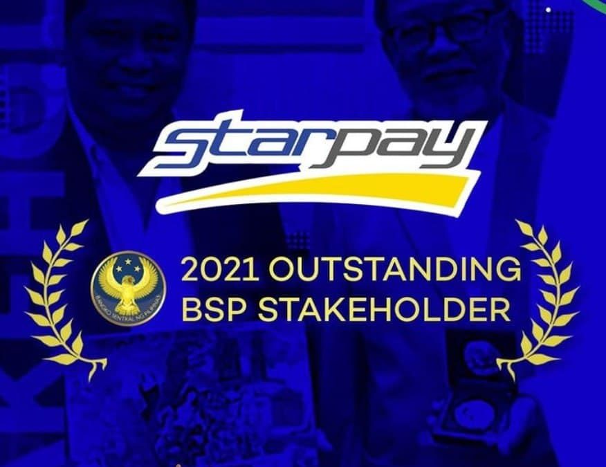 STARPAY RECOGNIZED AS OUTSTANDING BSP STAKEHOLDER